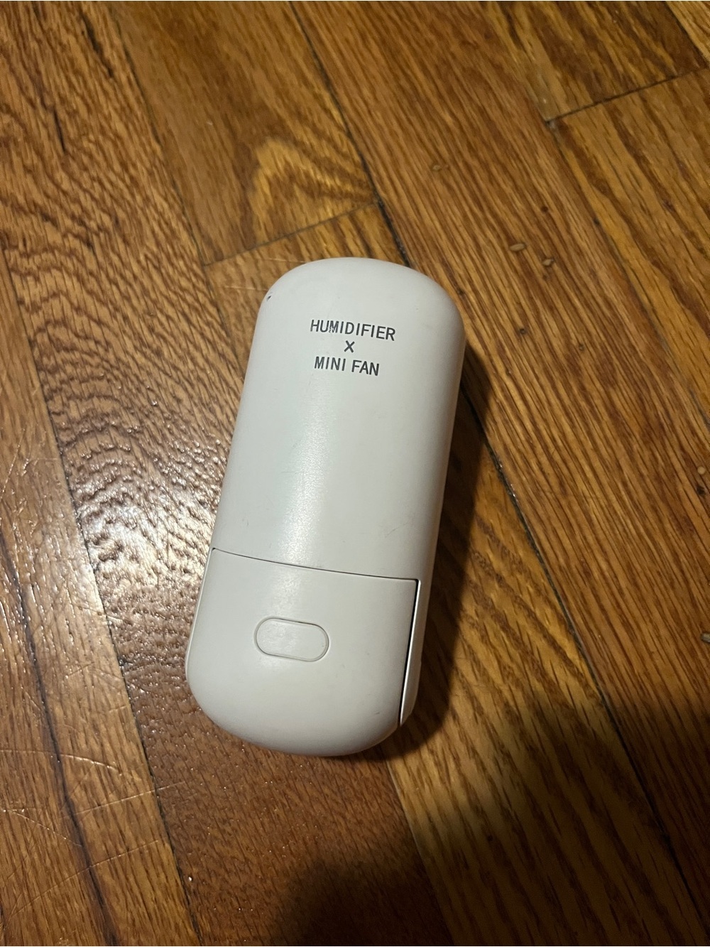Portable Humidifier x Mini Fan - White